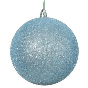 Vickerman N591032DG - Baby Blue Ball Ornament