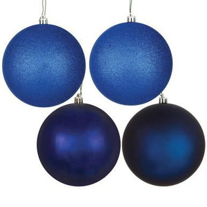 Vickerman N593031DA - Midnight Blue Ball Ornament