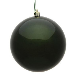  Vickerman N593064DCV - Moss Green Ball Ornament 