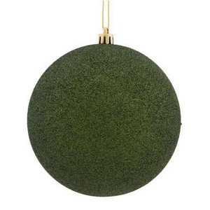 Vickerman N593064DG - Moss Green Ball Ornament