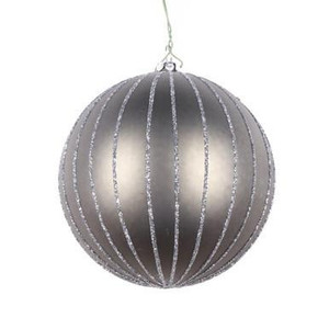 Vickerman MT211587D - Pewter Ball Ornament