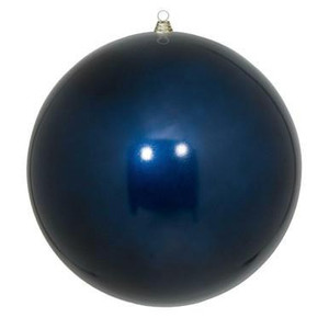 Vickerman N594531CV - 20" Giant Midnight Blue Candy Ball Outdoor Ornament