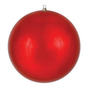  Vickerman N594503SV - Red Ball Ornament 