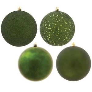 Vickerman N596864A - Moss Green Ball Ornament