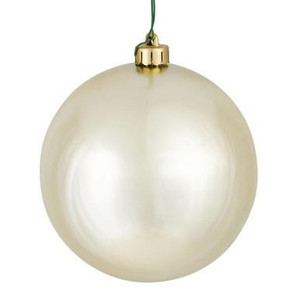 Vickerman N591038DSV - Champagne Ball Ornament
