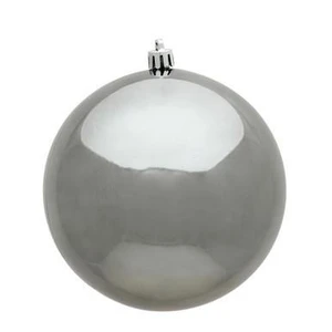 Vickerman N590787DSV - Pewter Ball Ornament