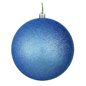 Vickerman N591229DG - Periwinkle Ball Ornament