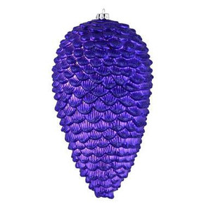 Vickerman N187366D - Purple Pinecone Ornament