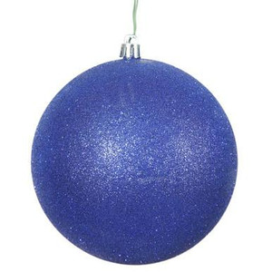  Vickerman N591222DG - Cobalt Blue Ball Ornament 