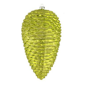  Vickerman N187373D - Lime Pinecone Ornament 