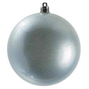 Vickerman N591029DCV - 4 inch Periwinkle Ball Ornament - 6 Pack