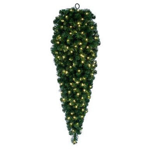 Vickerman 60" Green Artificial Teardrop with LED Lights - Vickerman G125461LED