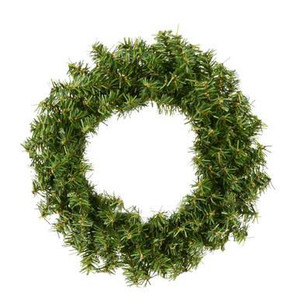 Vickerman 6" Green Pine Artificial Wreath - Vickerman A802606-6 