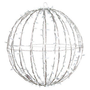 X30LED05T Vickerman - 30 Inch Outdoor Cool White LED Christmas Light Sphere