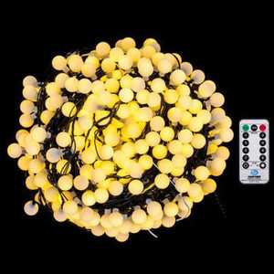  Vickerman X22G441 - Warm White LED 103 ft Christmas Lights - Black Wire 
