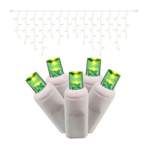 Vickerman X6W3333 - White LED Wide Angle Christmas Lights - White Wire 