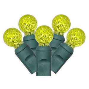  Vickerman X4G9133 - Green LED 34 ft G12 Christmas Lights - Green Wire 