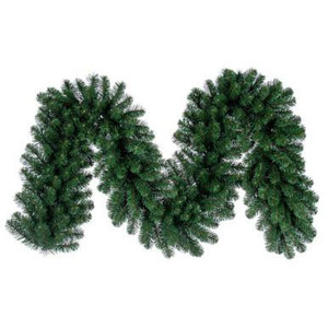 Vickerman G125517 9 ft Green Grand Teton Garland Unlit