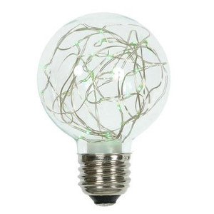 XLEDG94 Vickerman - Green LED Christmas Bulbs - E26 Base