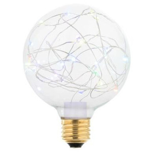  Vickerman XLEDG95RGB - Clear LED Replacement Light Bulb 