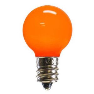  Vickerman XLEDCG38-25 – G30 Orange LED Replacement Light Bulb – 25 Pack 