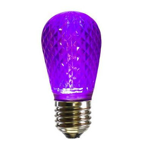  Vickerman XLEDS16-10 – Purple LED Replacement Light Bulb – 10 Pack 