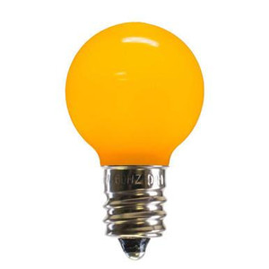  Vickerman XLEDCG37-25 – G30 Yellow LED Replacement Light Bulb – 25 Pack 