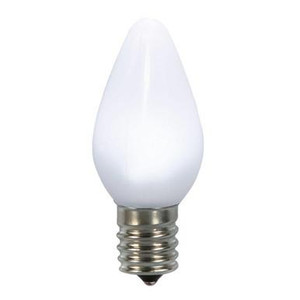  Vickerman XLEDSC7P-25 – C7 Pure White LED Replacement Light Bulb – 25 Pack 