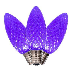  Vickerman XLEDC96-25 – C9 Purple LED Replacement Light Bulb – 25 Pack 