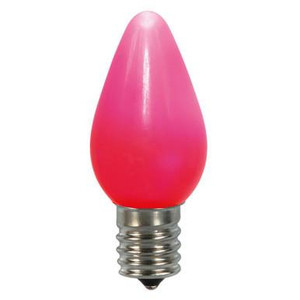  Vickerman XLEDSC79T-25 – C7 Pink LED Replacement Light Bulb – 25 Pack 