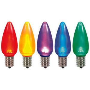  Vickerman XLEDSC90T-25 – C9 Multi Color LED Replacement Light Bulb – 25 Pack 