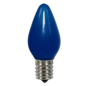 XLEDSC72T-25 Vickerman - Blue LED C7 Christmas Bulbs - 25 Pack