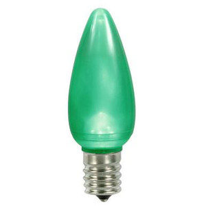  Vickerman XLEDSC94T-25 – C9 Green LED Replacement Light Bulb – 25 Pack 