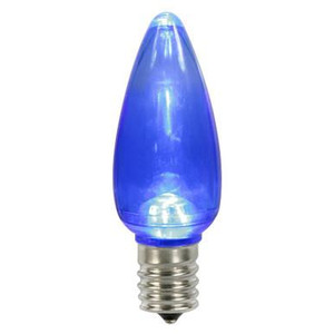 XLEDTC92-25 Vickerman - Blue LED C9 Christmas Replacement Bulbs - E17 Base - 25 Pack