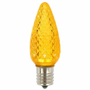  Vickerman XLEDC97T-25 – C9 Yellow LED Replacement Light Bulb – 25 Pack 