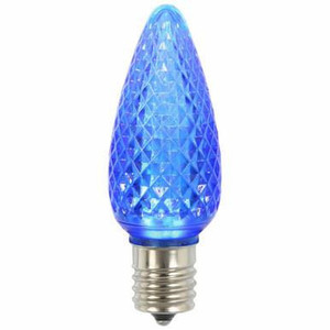 XLEDC92T-25 Vickerman - Blue LED C9 Christmas Replacement Bulbs - E17 Base - 25 Pack