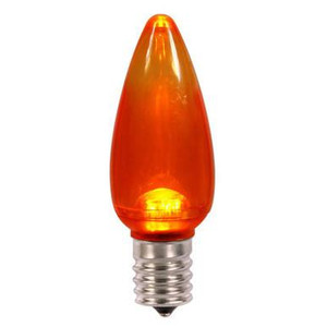XLEDTC98-25 Vickerman - Orange LED C9 Christmas Replacement Bulbs - E17 Base - 25 Pack