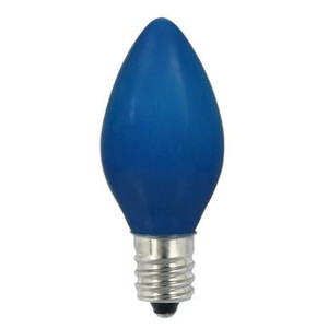 V471752-25 Vickerman - Blue Incandescent C7 Christmas Bulbs - 25 Pack