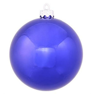 Vickerman N590722DSV - 2.75" Cobalt Blue Ball Christmas Ornament - 12 Pack