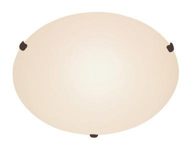 Trans Globe Lighting Trans Globe 58708 ROB – 20" Rubbed Oil Bronze Ceiling Light – White Marbleized Glass 