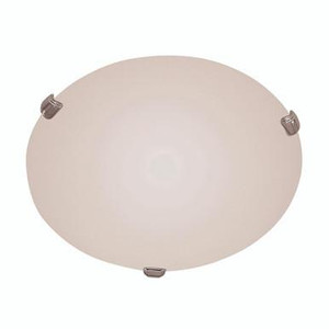 Trans Globe Lighting Trans Globe 58706 PC - 12" Polished Chrome Ceiling Light - White Marbleized Glass 