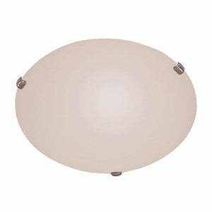 Trans Globe Lighting Trans Globe 58707 PC – 15" Polished Chrome Ceiling Light – White Marbleized Glass 