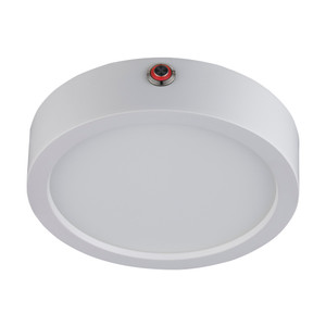 Trans Globe EM-LED-30097 WH – Emergency 7" White LED Ceiling Light with Battery Back Up
