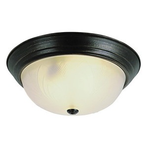 Trans Globe 58802 ROB Del Mar 15" Flush Mount Ceiling Light