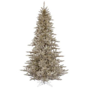 Vickerman K166355 - 5.5' Champagne Fir Artificial Christmas Tree Unlit