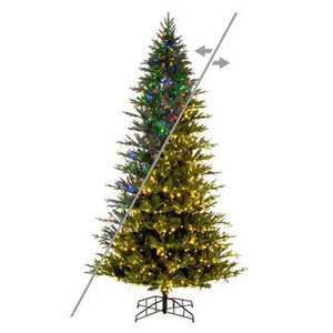 Vickerman K184183LEDCC - 9' Kamas Fraser Fir Pre-Lit Christmas Tree with Color Changing 3mm LED Lights