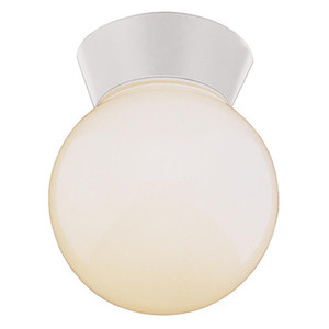 Trans Globe 4850 WH Pershing 7" Flushmount Lantern