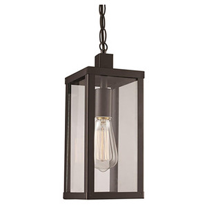 Trans Globe 40756 BK Oxford 14.25" Hanging Lantern