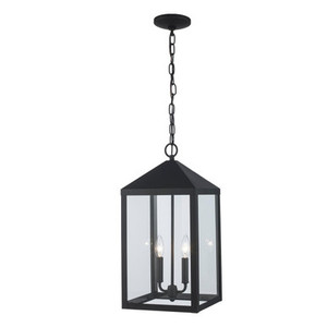Trans Globe 51537 BK Storm 2-light Hanging Lantern