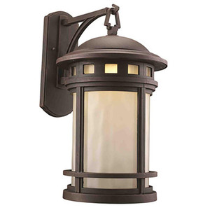 Trans Globe 40374 RT Boardwalk Collection 1-Light, Ring Top Lantern Head with Water Glass